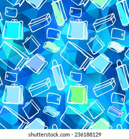abstract seamless gift pattern