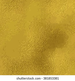 Abstract seamless gold background. Vector illustration. 