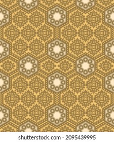 Abstract seamless golden texture for backgrounds, fabrics, textiles, wallpaper and ceramics.