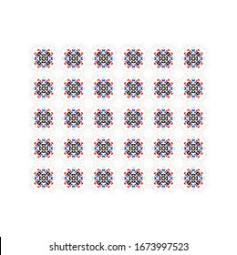 Abstract seamless graphic illustration, Seamless pattern