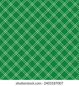 abstract seamless green plaid pattern.