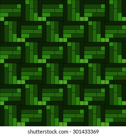 abstract seamless green strip pattern, vector , illustration