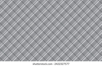 abstract seamless grey diagonal double line cross pattern on grey.