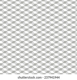 Abstract seamless grey pattern like as cubes