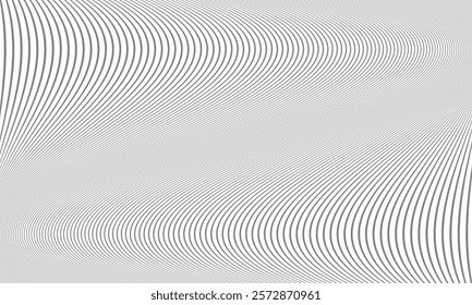 abstract seamless grey thin line wave pattern suitable for background.