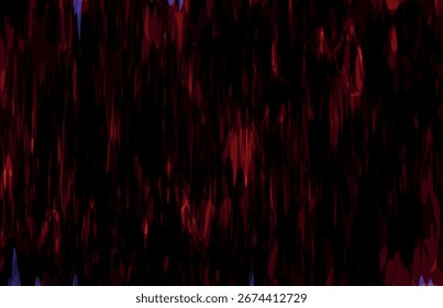 Abstract seamless grunge geometrical pattern. black red lines across repeated backdrop.