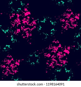 Abstract seamless grunge pattern. colorful girlish repeated backdrop
