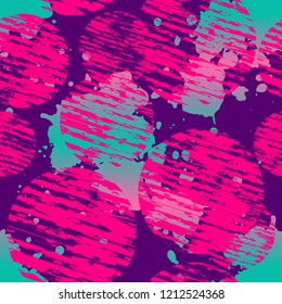 Abstract seamless grunge pattern. Grungy urban repeated backdrop for textile, clothes, wrapping paper.