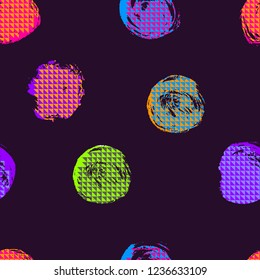 Abstract seamless grunge pattern. Grungy geometric repeated backdrop for boy, sport textile clothes, wrapping paper