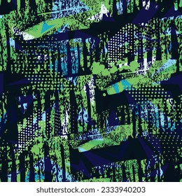 Abstract seamless Grunge pattern. Shabby textured background. Grungy repeat print.