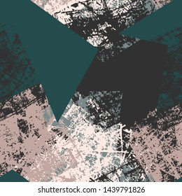 Abstract seamless grunge pattern. Wallpaper background, for design, textile.