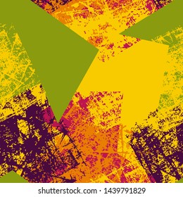 Abstract seamless grunge pattern. Wallpaper background, for design, textile.