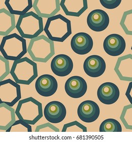 Abstract seamless grunge urban pattern. Bright background. Geometric repeated backdrop for boy, textile, clothes. Original wallpaper