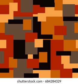 Abstract seamless grunge urban pattern. Bright background. Geometric repeated backdrop for  textile, clothes. Original wallpaper
