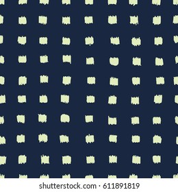Abstract seamless hand drawn dots pattern.