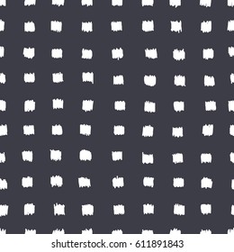 Abstract seamless hand drawn dots pattern.