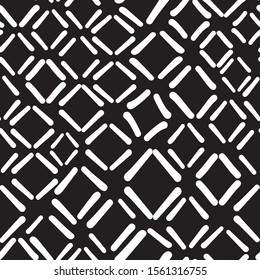 Abstract seamless hand drawn geometric pattern for your design