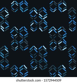 Abstract seamless hand drawn geometric pattern for your design