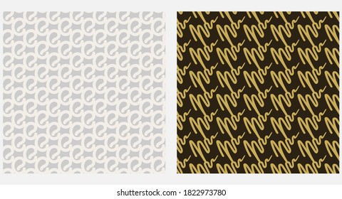 Abstract seamless hand drawn pattern, vector illustration.