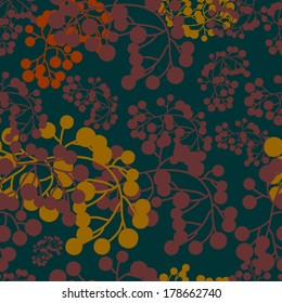 Abstract seamless hand-drawn vector background.