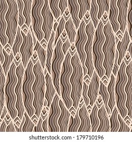 Abstract seamless hand-drawn vector background.