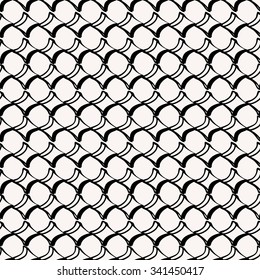 Abstract seamless hand-drawn vector geometric background design