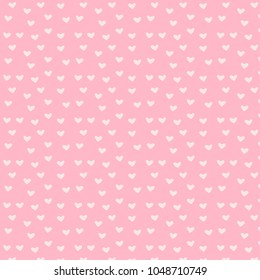 Abstract seamless heart pattern. 