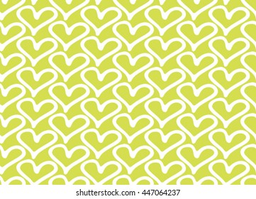 Abstract seamless heart pattern.