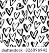heart vector pattern drawing