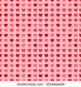Abstract seamless heart pattern. valentine day background.vector illustration