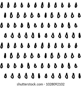 Abstract seamless hipster pattern. Hand drawn vector
