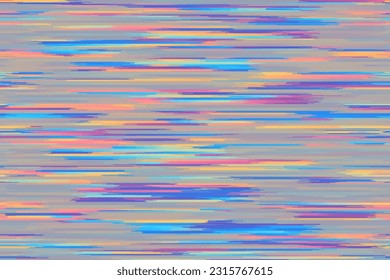 Abstract seamless horizontal background with horizontal smooth blurred lines.