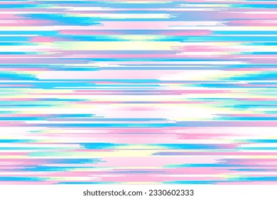 Abstract seamless horizontal background with horizontal smooth blurred lines.