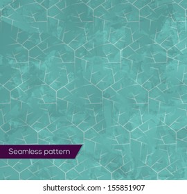 abstract seamless icy-blue pattern