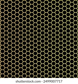 abstract seamless illustration of the background of the honeycomb