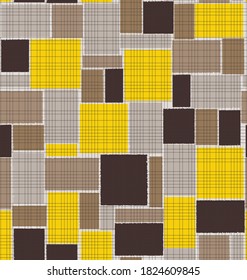 Resumen de imágenes sin fisuras, gráficos coloridos y tapicerías Se puede utilizar como patrón para la tela El patrón sin fin se puede usar para baldosas cerámicas, papel pintado, linóleo, página web 
