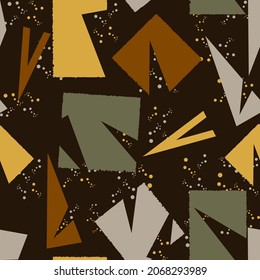 Abstract seamless image, colorful graphics and tapestries It can be used as a pattern for the fabric Endless pattern can be used for ceramic tile, wallpaper, linoleum, web page 