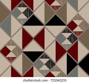 Abstract seamless image, colorful graphics and tapestries It can be used as a pattern for the fabric Endless pattern can be used for ceramic tile, wallpaper, linoleum, web page background