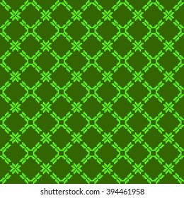 Abstract seamless image. Green colors. Vector illustration. Application for web design, wallpaper design, presentation, in the textile industry.