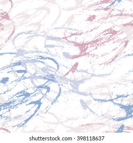 Abstract seamless ink stains background. Handmade. Use for surface design: banners, cards, gift tags, invitations, textile.
