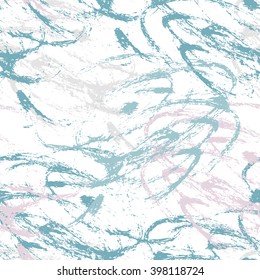 Abstract seamless ink stains background. Handmade. Use for surface design: banners, cards, gift tags, invitations, textile.
