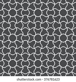 Abstract Seamless interlocking repeating pattern, Background, Texture  Vector illustration