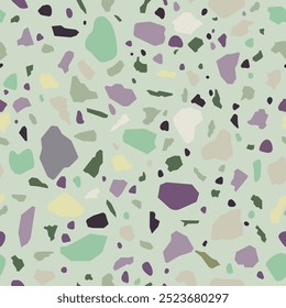 Abstract seamless irregular pattern imitation of a stone surface. Vector illustration