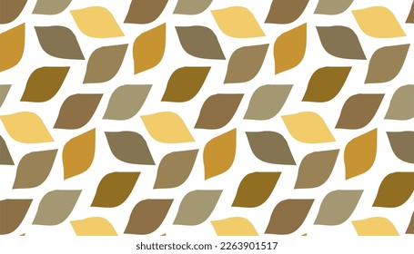 Abstrakte nahtlose Blätter Muster, Natur hinterlässt Hintergrund-Design, Blatt's Line Art, Handgezeichnet Design für die Hausdekoration, Gewebe, Tapeten, Kleidung, Deckel, Banner und Einladung, Vektorgrafik. 