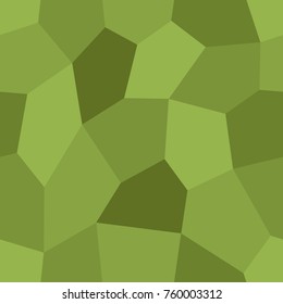 Abstract seamless light and dark green pentagons pattern for background. Geometric layout for printing magazine cover, advertise presentation, flyer. Template polygon wallpaper for poster page.