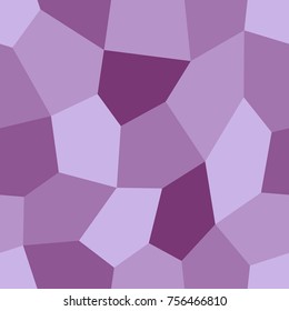 Abstract seamless light and dark purple pentagons pattern for background. Geometric layout for printing magazine cover, advertise presentation, flyer. Template polygon wallpaper for poster page.