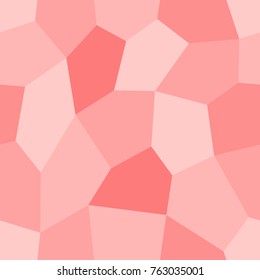 Abstract seamless light and dark red pentagons pattern for background. Geometric layout for printing magazine cover, advertise presentation, flyer. Template polygon wallpaper for poster page.