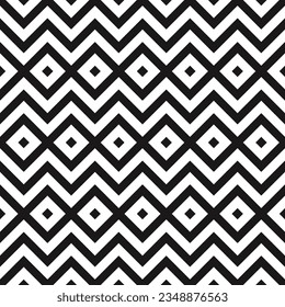 Resumen del fondo de la plantilla de diseño de patrones de formas geométricas de línea sin fisuras. El elemento de diseño se puede utilizar para papel de pared, fondo, textil, ilustración vectorial