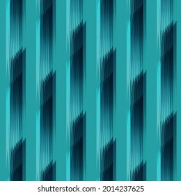 Abstract seamless line motion pattern. Repeat geometric print for sport textile, clothes, wrapping paper. Azure geometrical stripe ornament.