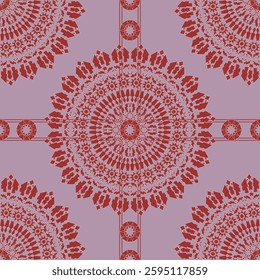 abstract seamless mandala geometric pattern design for carpet ceramic tile fabric ornament embroidery wallpaper background textile art print home decoration curtains